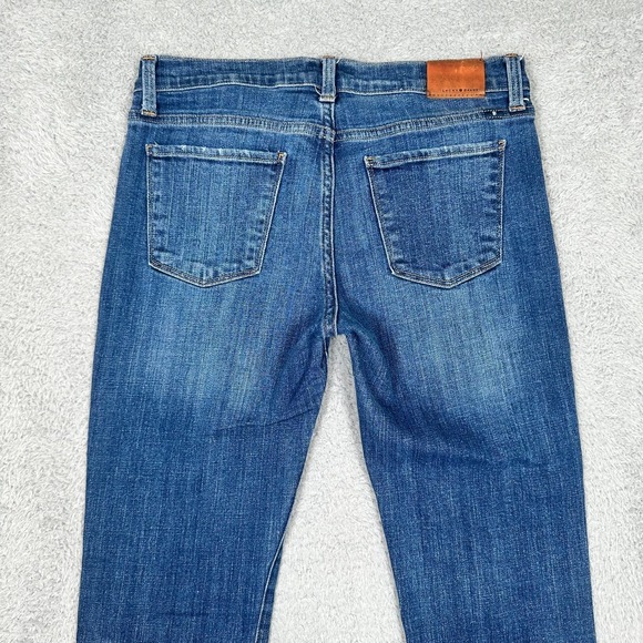 Lucky Brand Jeans Womens 6 / 28 Blue Dark Wash Brooke Slim Boot Cut Denim - Picture 4 of 13